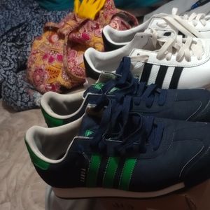 Green and navy blue size 10.5